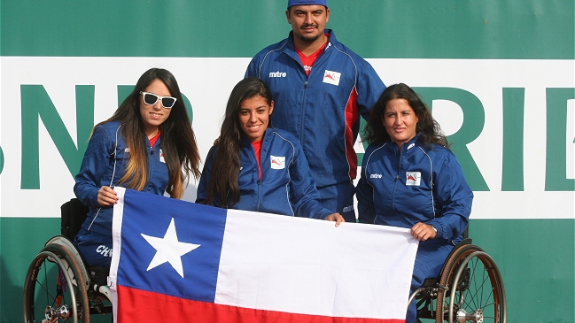 Chile debutará este miércoles en el Mundial de Tenis en Silla de Ruedas