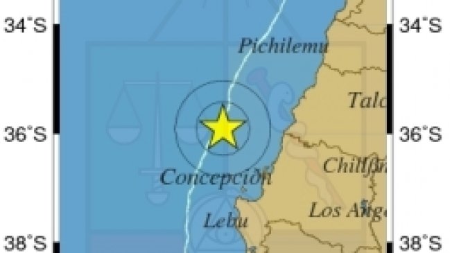 Sismo de 5,1 Richter se registró en el Biobío