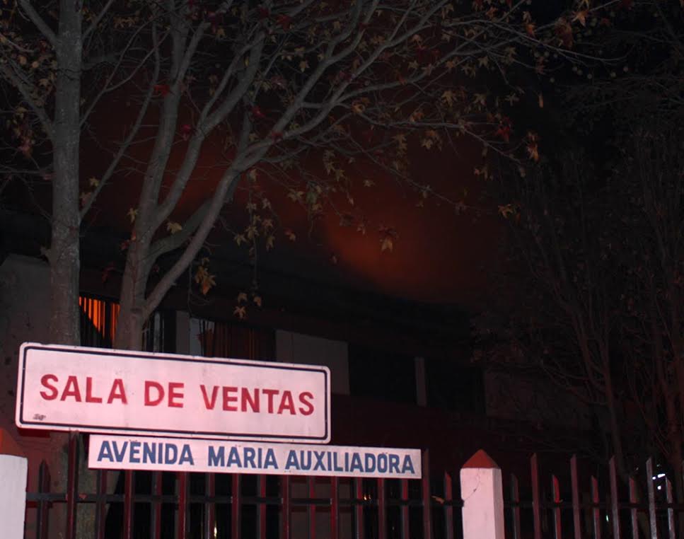 Incendio afectó a Colegio Salesianos de Linares