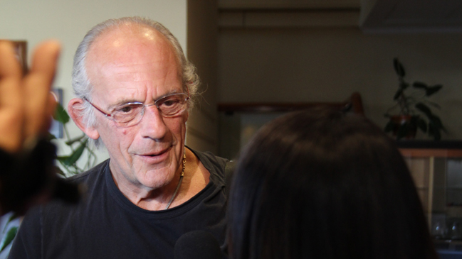 El actor Christopher Lloyd de 