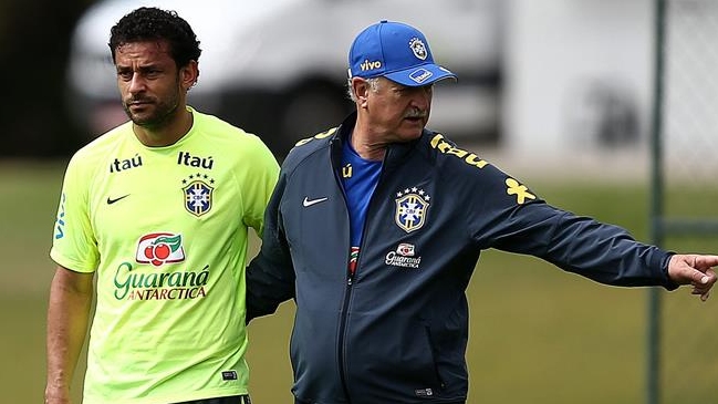 Luiz Felipe Scolari entrenó con alineación que ganó la final de la Copa Confederaciones