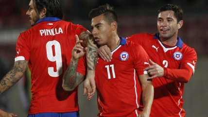 Eduardo Vargas marcó el empate de Chile ante Egipto