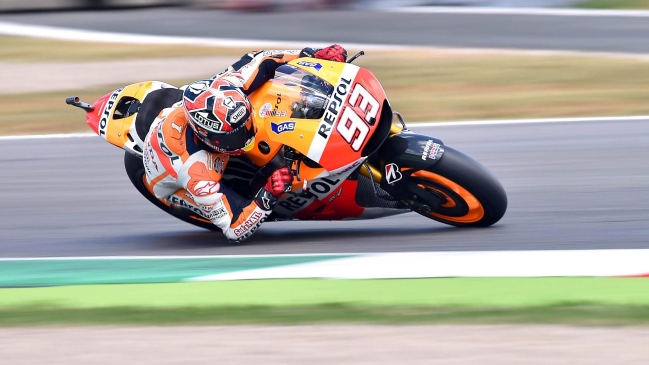 Marc Márquez logró su sexto triunfo seguido en Italia y es líder exclusivo del Moto GP
