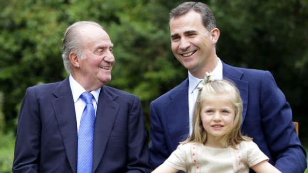 La abdicación al trono del rey Juan Carlos