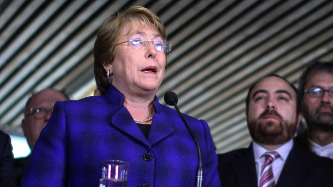 Bachelet notificó a la Nueva Mayoría que se mantendrá el ritmo legislativo
