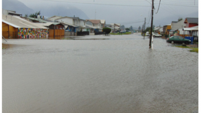 Sistema frontal dejó 7.000 damnificados en la Región de Los Lagos