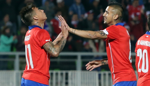 Arturo Vidal regresó a las canchas en el duelo entre Chile e Irlanda del Norte