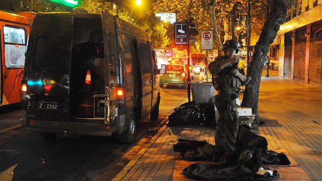 Artefacto explosivo detonó en recinto de Gendarmería en Santiago