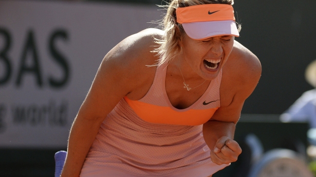 Maria Sharapova se instaló en la final de Roland Garros