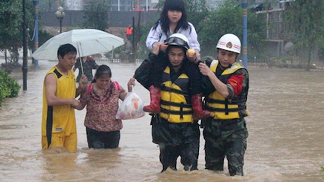 Tormentas al sur de China dejan al menos 27 muertos y dos desaparecidos