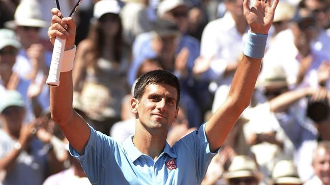 Novak Djokovic avanzó a la final de Roland Garros