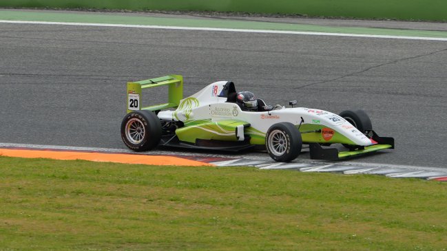 Jorge Bas consiguió el primer lugar en la tercera fecha de la F2 italiana