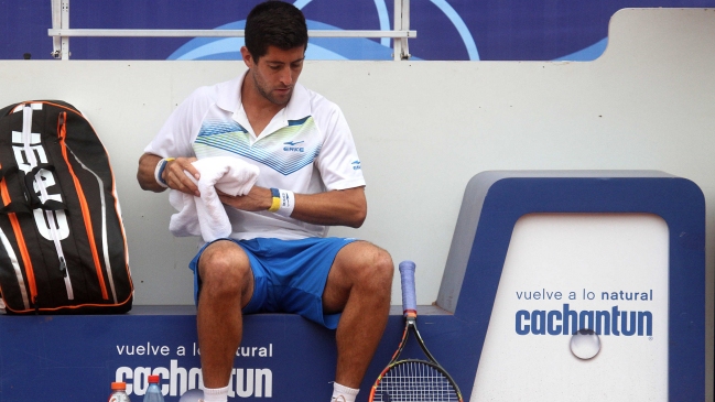 Hans Podlipnik cayó en primera ronda en el challenger de Kosice