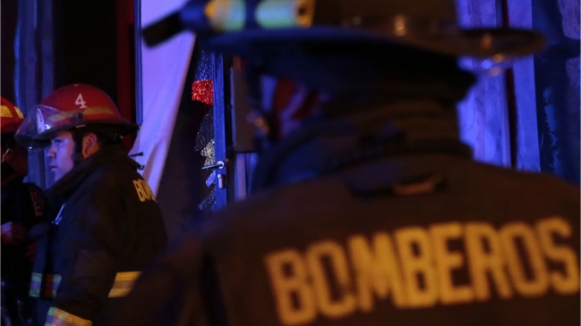 Anciano murió en incendio registrado en Recoleta