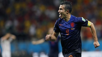   Robin van Persie transformó en goleada el triunfo de Holanda sobre España 