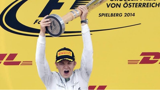 Nico Rosberg sumó en Austria una nueva victoria en la Formula 1