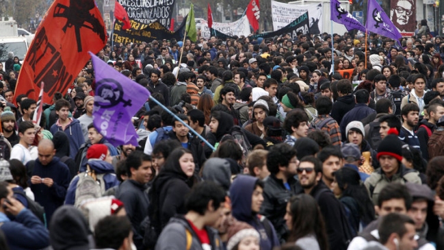 Secundarios decidieron sumarse al paro nacional convocado por el Colegio de Profesores