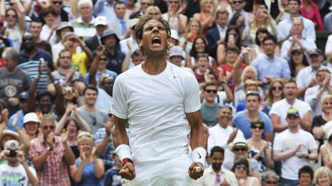Rafael Nadal cobró su desquite ante Lukas Rosol en Wimbledon