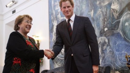   Las primeras horas de la visita del príncipe Harry a Chile 