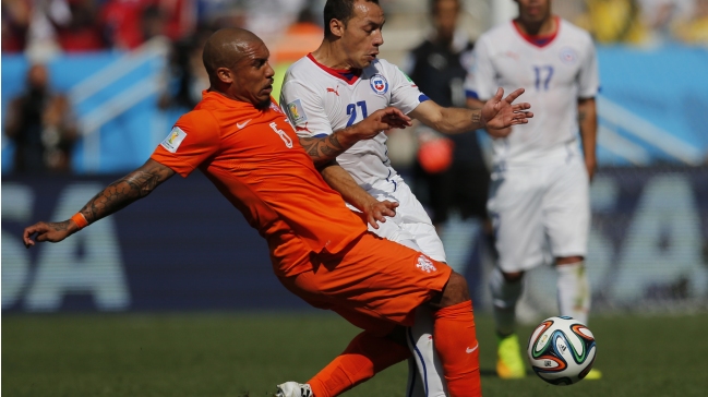 Holandés Nigel de Jong, fuera del Mundial por lesión