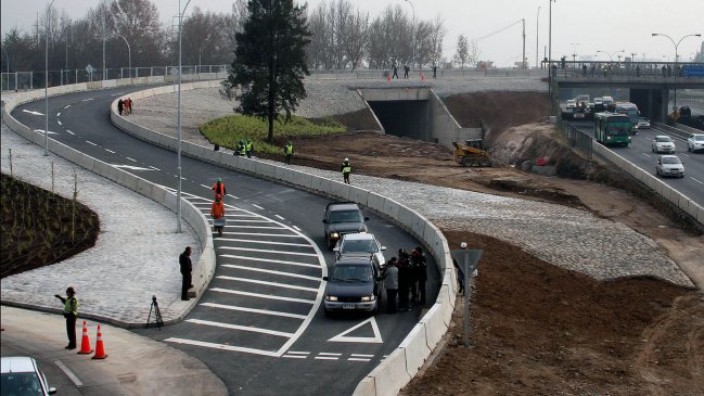 MOP habilitó nuevos enlaces de Autopista Central