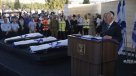 Israel enterró a los tres jóvenes asesinados en medio de peticiones de venganza