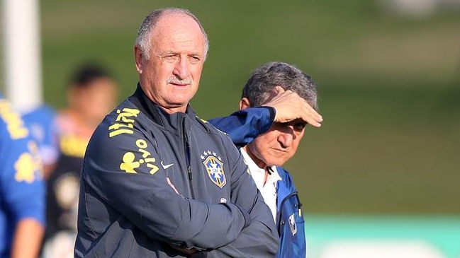 Luiz Felipe Scolari: Colombia juega mucho mejor que Chile