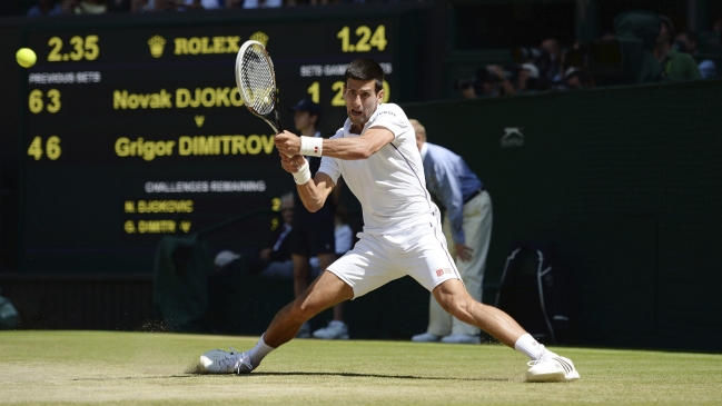 Djokovic luchará en la final por su segundo Wimbledon y el número uno del mundo