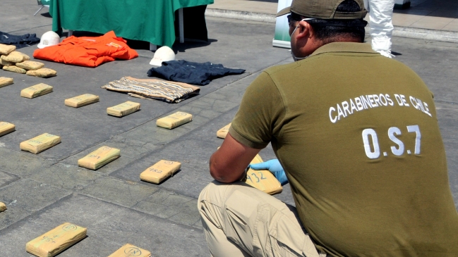 Decomisan 100 millones de pesos en drogas en casa de Pedro Aguirre Cerda