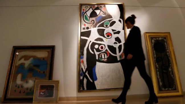 Obras de Joan Miró llegan a Chile