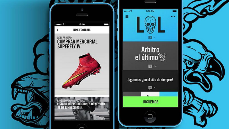 Nike anunció aplicación a modo de red social para organizar partidos