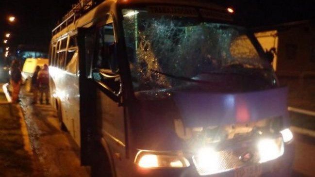 Desconocidos asaltaron bus de una empresa forestal en Cañete