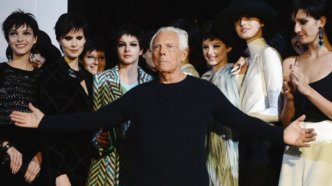 Armani, el diseñador que llevó la sobriedad a las pasarelas, cumple 80 años
