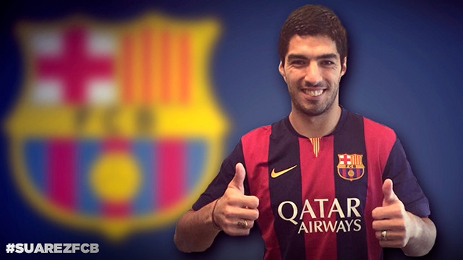 FC Barcelona anunció el fichaje de Luis Suárez