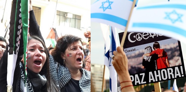 El conflicto en la Franja de Gaza visto desde Chile