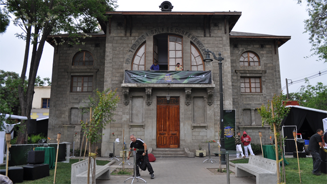 Teatro ícono de la franja del 