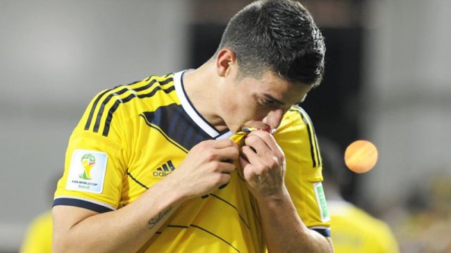 James Rodríguez fue el jugador que más se valorizó después de Brasil 2014