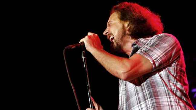Eddie Vedder defendió su discurso anti guerra