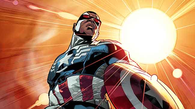 Marvel cambió de raza al Capitán América y lo mete en la piel de Falcon