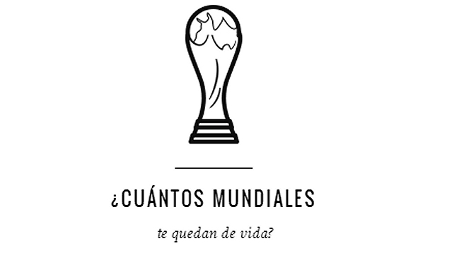Revista española calcula cuántos Mundiales te quedan por disfrutar