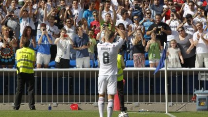 La presentación del campeón mundial Toni Kroos en Real Madrid