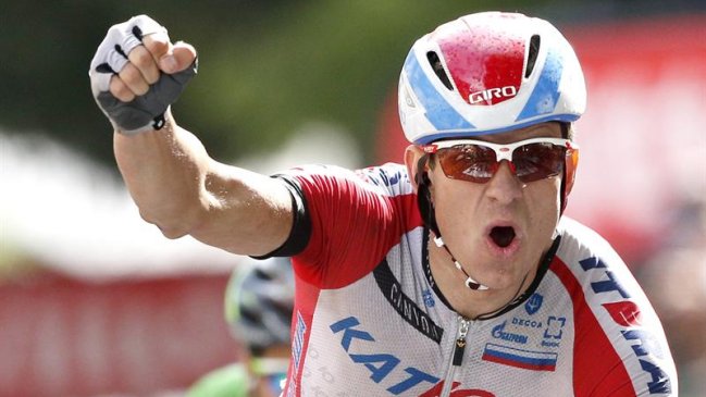 Alexander Kristoff se quedó con la etapa de Nimes y Vicenzo Nibali sigue de amarillo