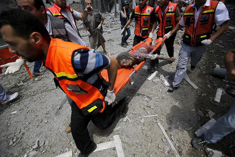 Un centenar de muertos deja el día más cruento del conflicto en Gaza