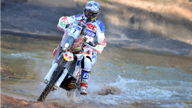 Francisco López ganó la primera etapa en el Desafío Guaraní