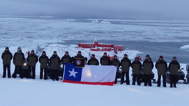 Onemi declaró alerta preventiva en la Antártica por bajas temperaturas