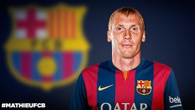 FC Barcelona contrató al francés Jeremy Mathieu por cuatro temporadas