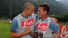 Eduardo Vargas se unió a la pretemporada de Napoli