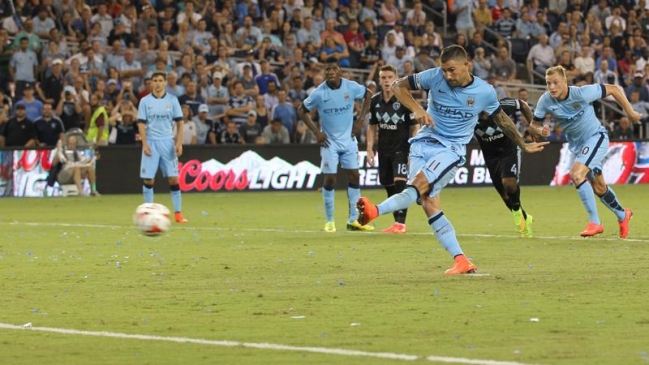 Manchester City de Manuel Pellegrini vapuleó a Kansas City en duelo amistoso