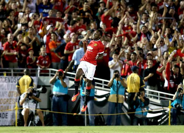 Manchester United arrolló a Los Angeles Galaxy en partido amistoso