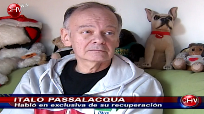 Italo Passalacqua se recupera tras un mes de coma inducido